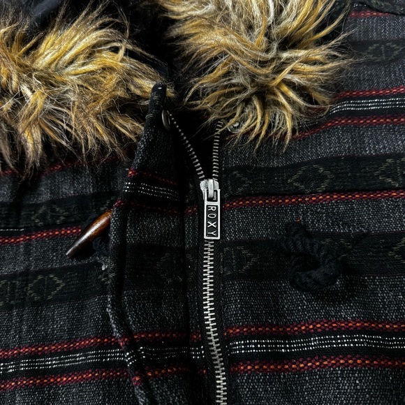 Charcoal Hooded Roxy Jacket - Picture 8 of 13